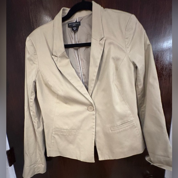 Metaphor Jackets & Blazers - Bundle 3 for $15. Metaphor Women's Beige Single-Button Blazer. Size 10.